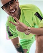 dres welurowy męski letni gold killer