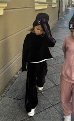 Dres welur white Kids Gold Killer