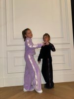 Dres welur white Kids Gold Killer