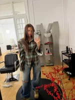 Koszula Cinched Check Gold Killer