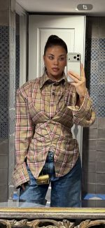 Koszula Cinched Check Gold Killer